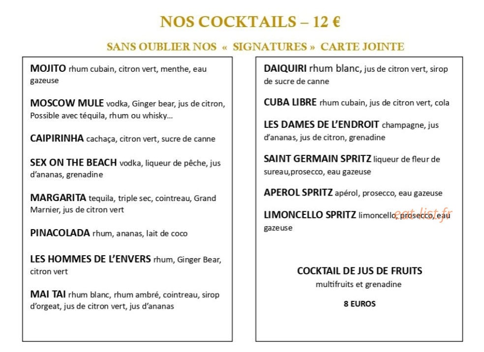 L'Envers — carte page 12