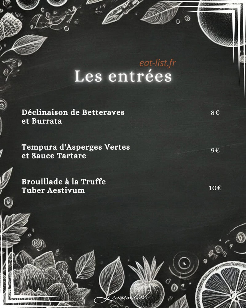 L'Essentiel — carte page 2