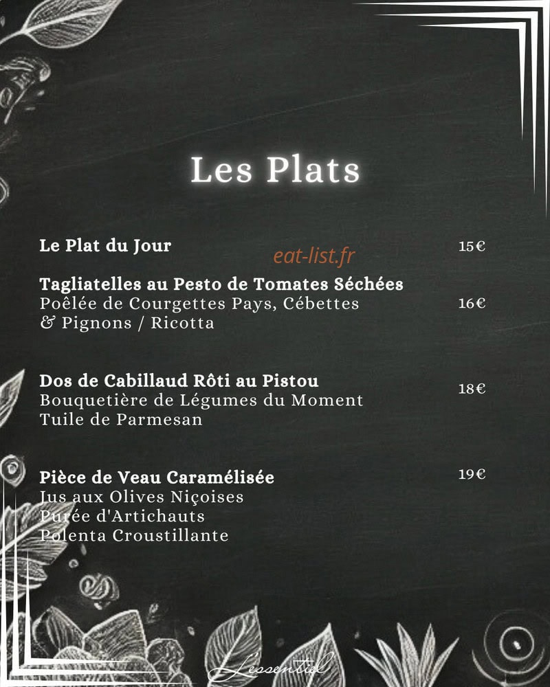 L'Essentiel — carte page 3