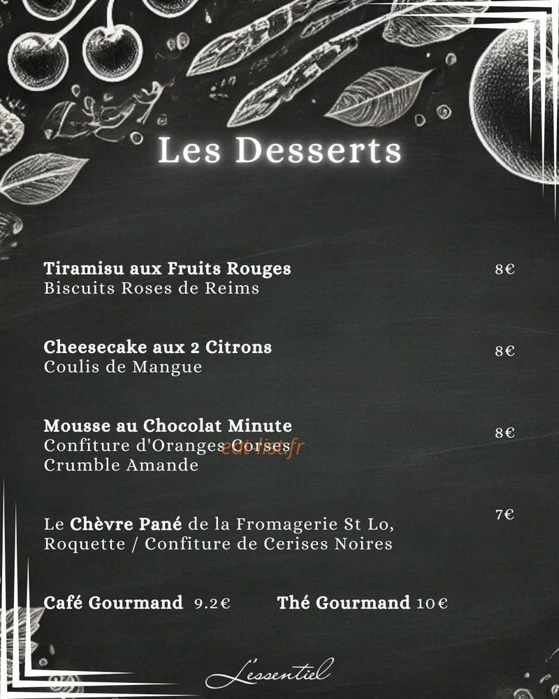 L'Essentiel — carte page 4