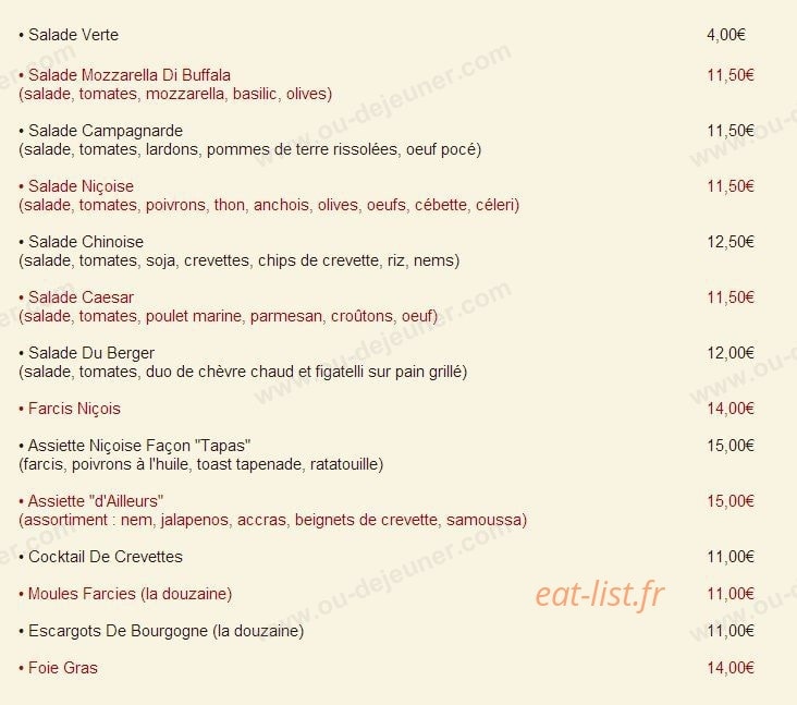 La Busca — carte page 1