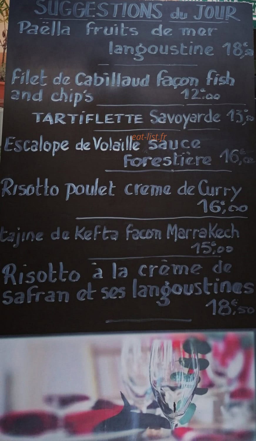 Le Barrio Régal — carte page 1