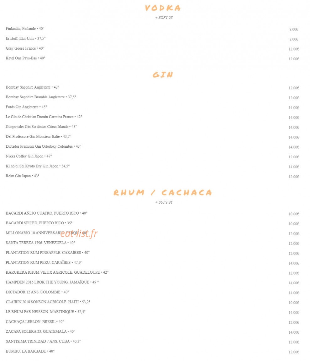 Le Naya — carte page 8