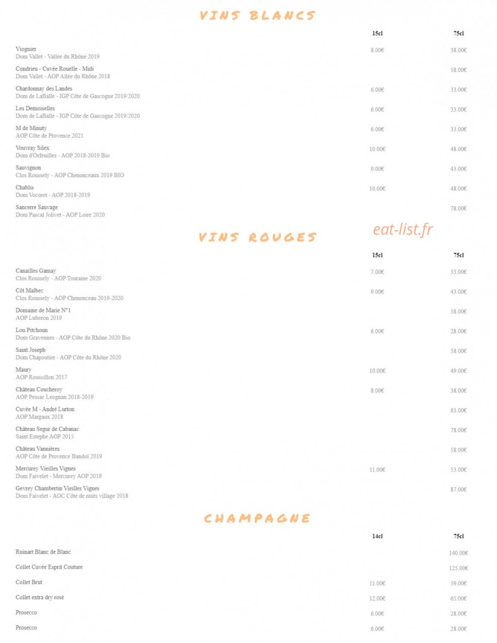 Le Naya — carte page 4
