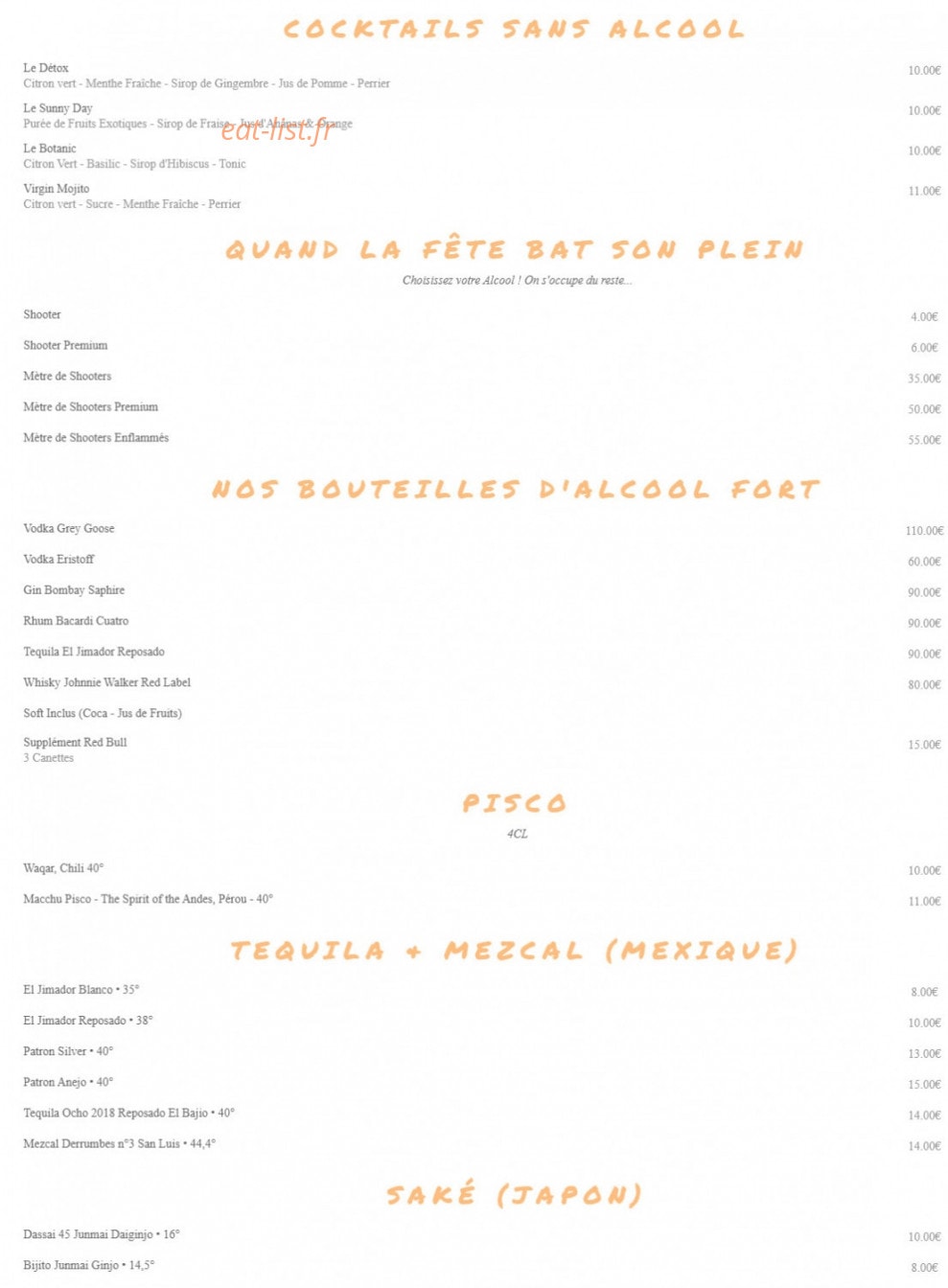 Le Naya — carte page 7