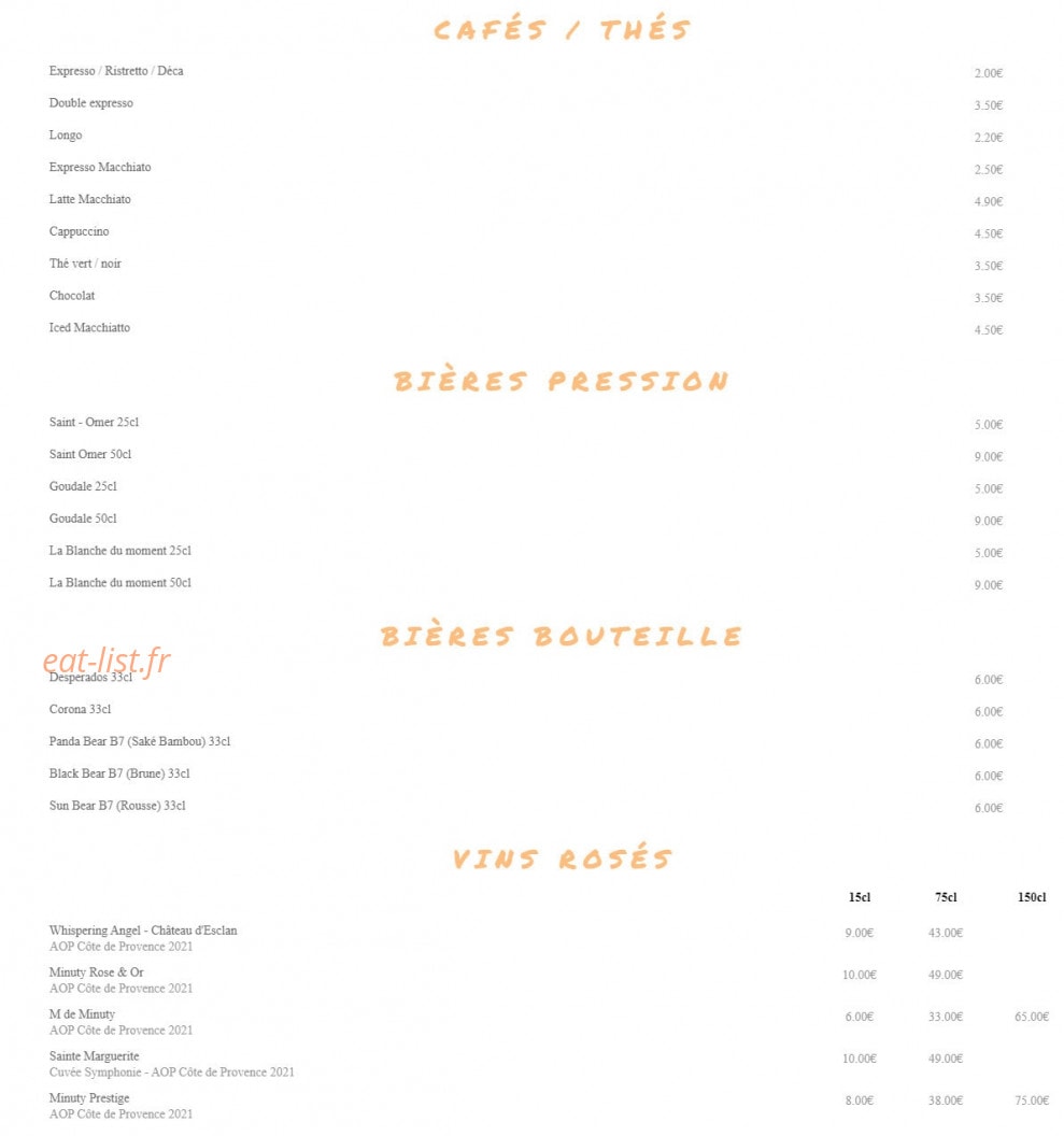 Le Naya — carte page 3