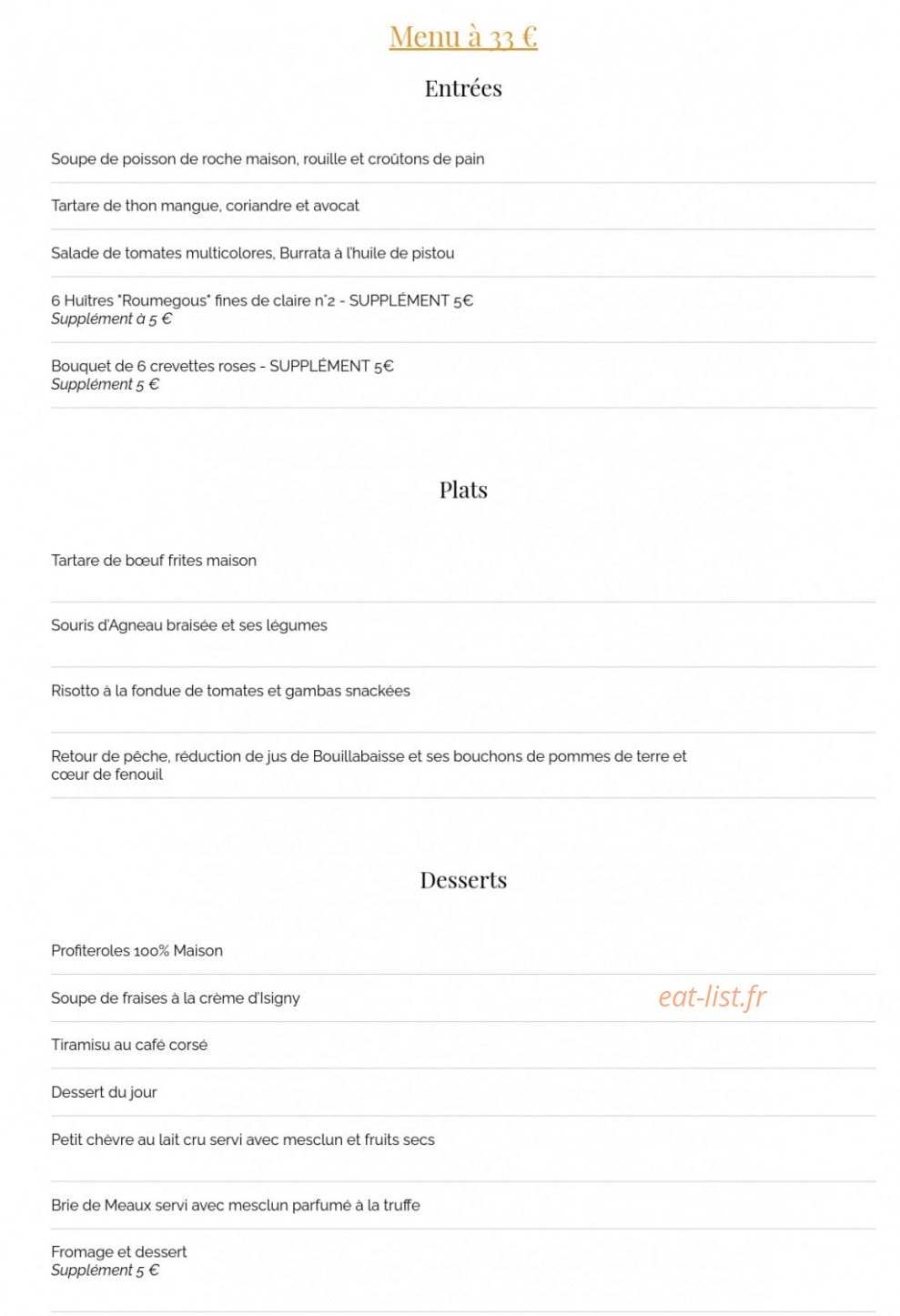 Leedy's — carte page 7