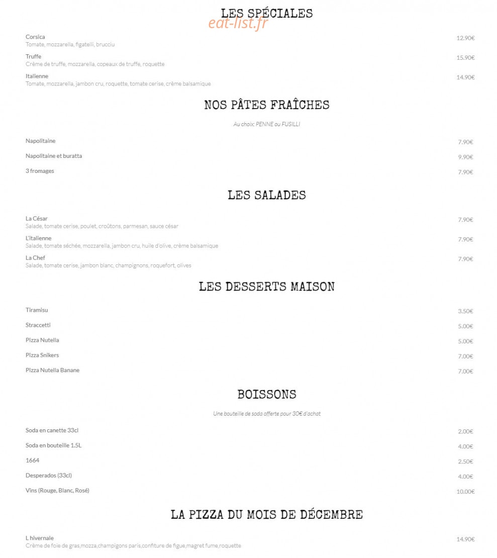 Little Italy — carte page 3