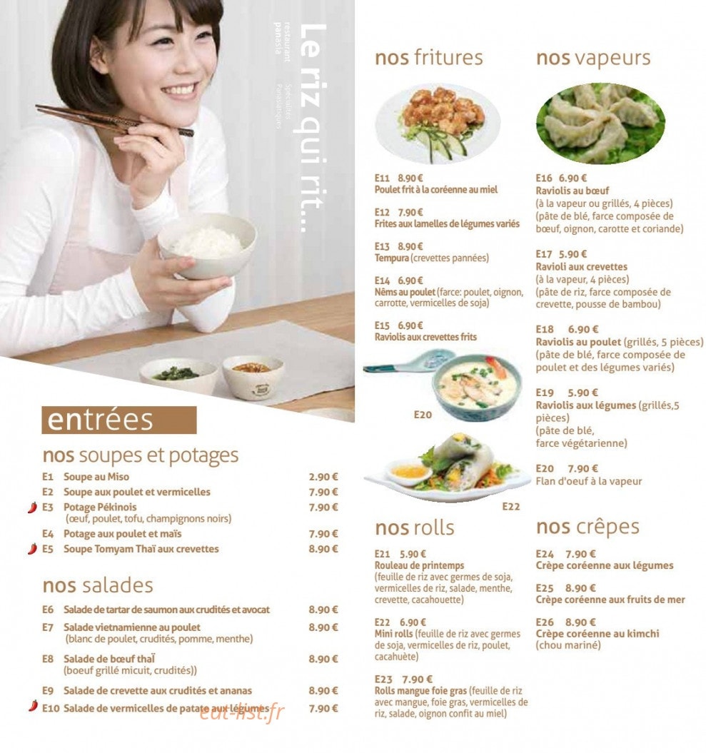 Panasia — carte page 2