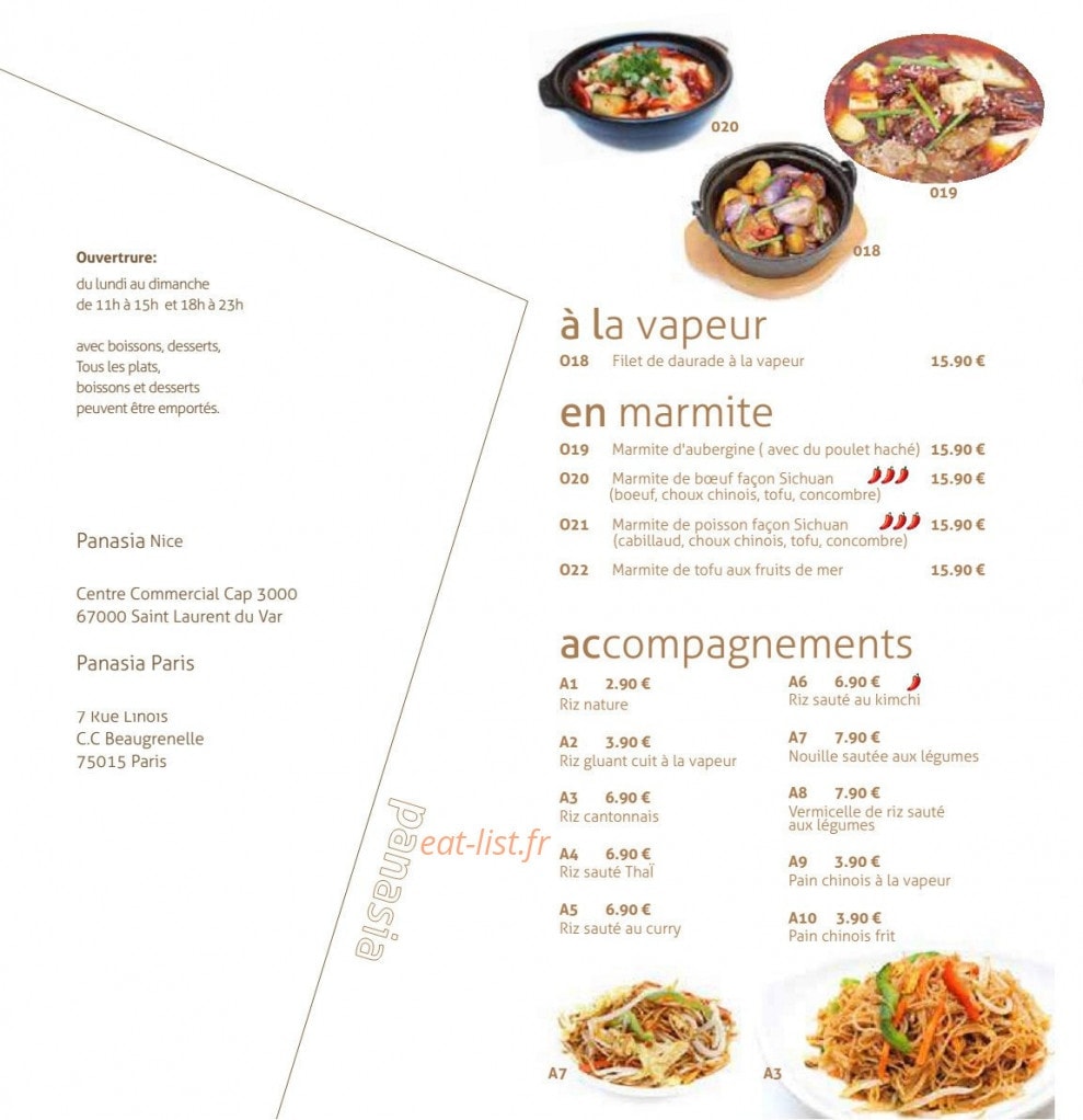 Panasia — carte page 5