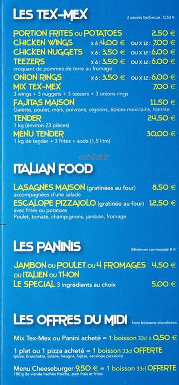 Pizza-world — carte page 4