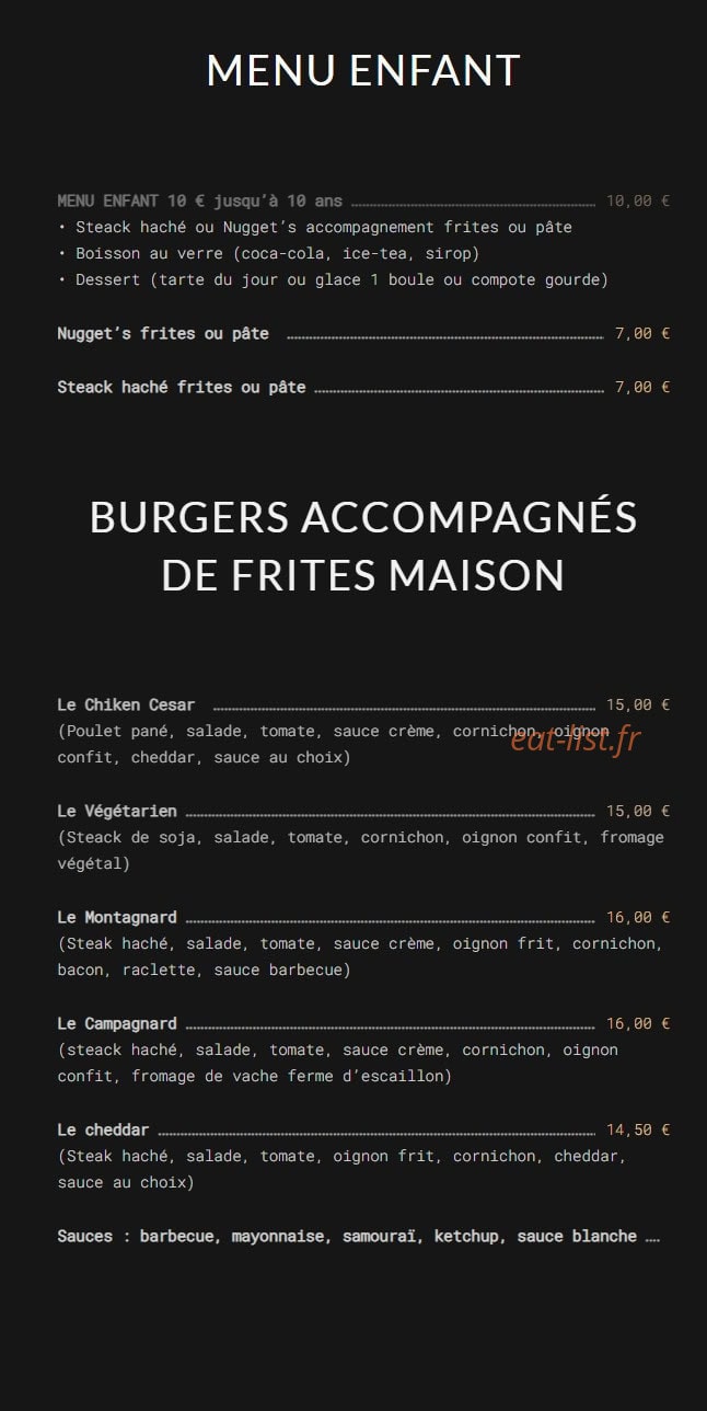 Chez Mymy — carte page 3