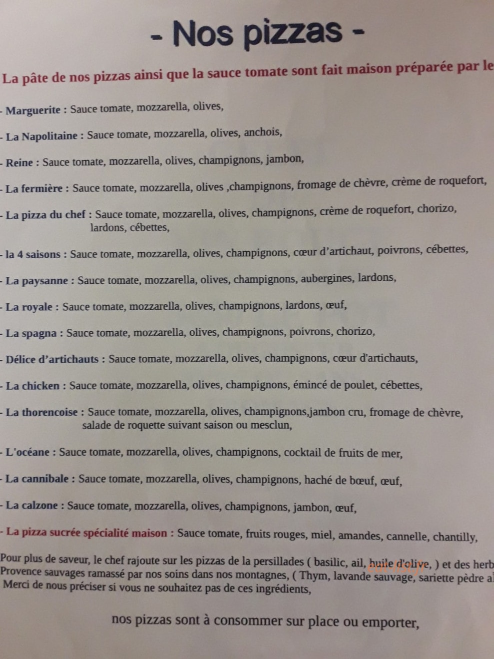Les Chasseurs — carte page 1