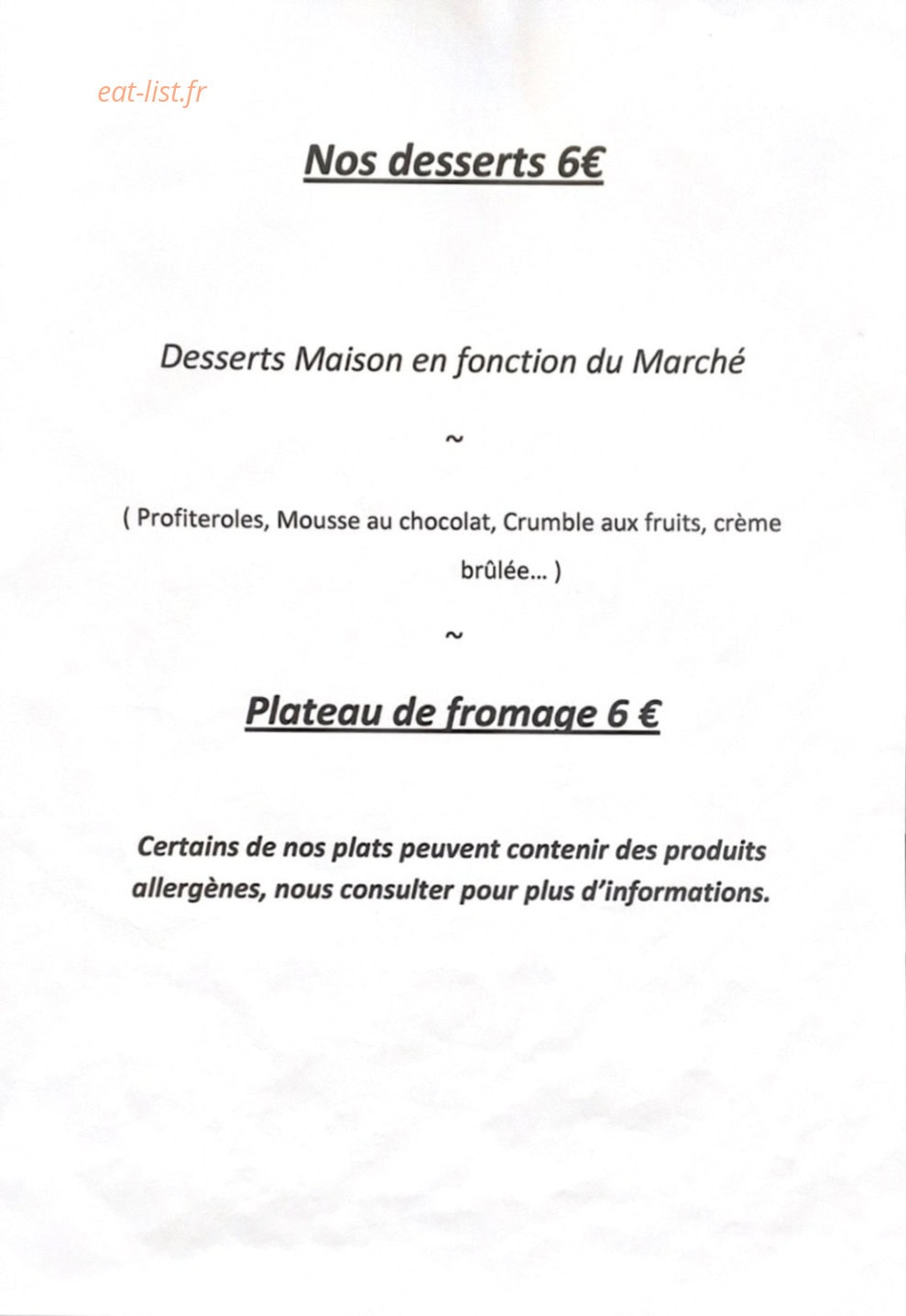 La Bergerie — carte page 4