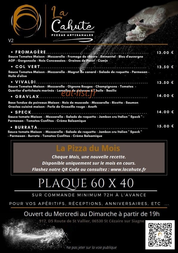 La Cahute — carte page 2