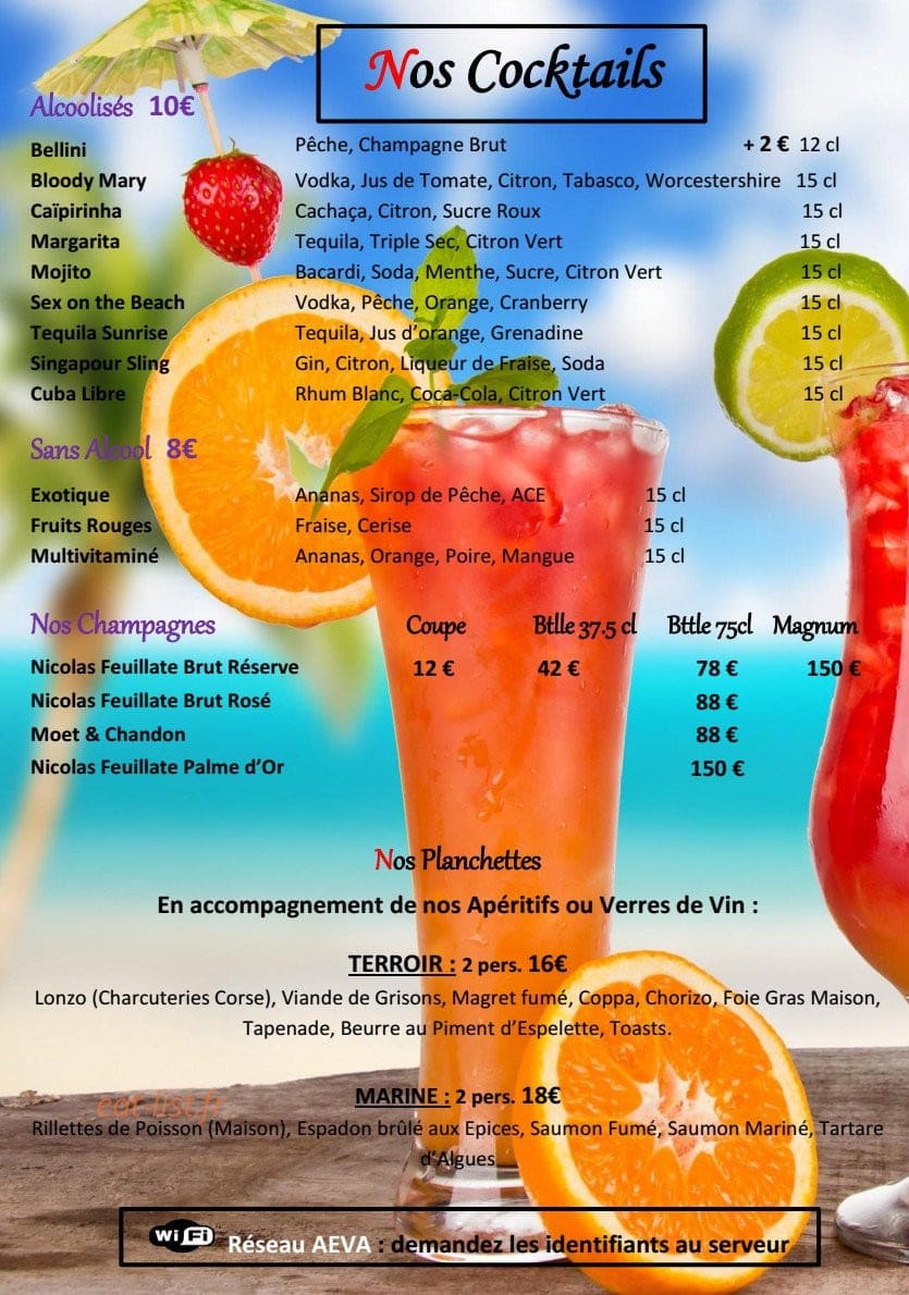 Aeva Beach — carte page 7