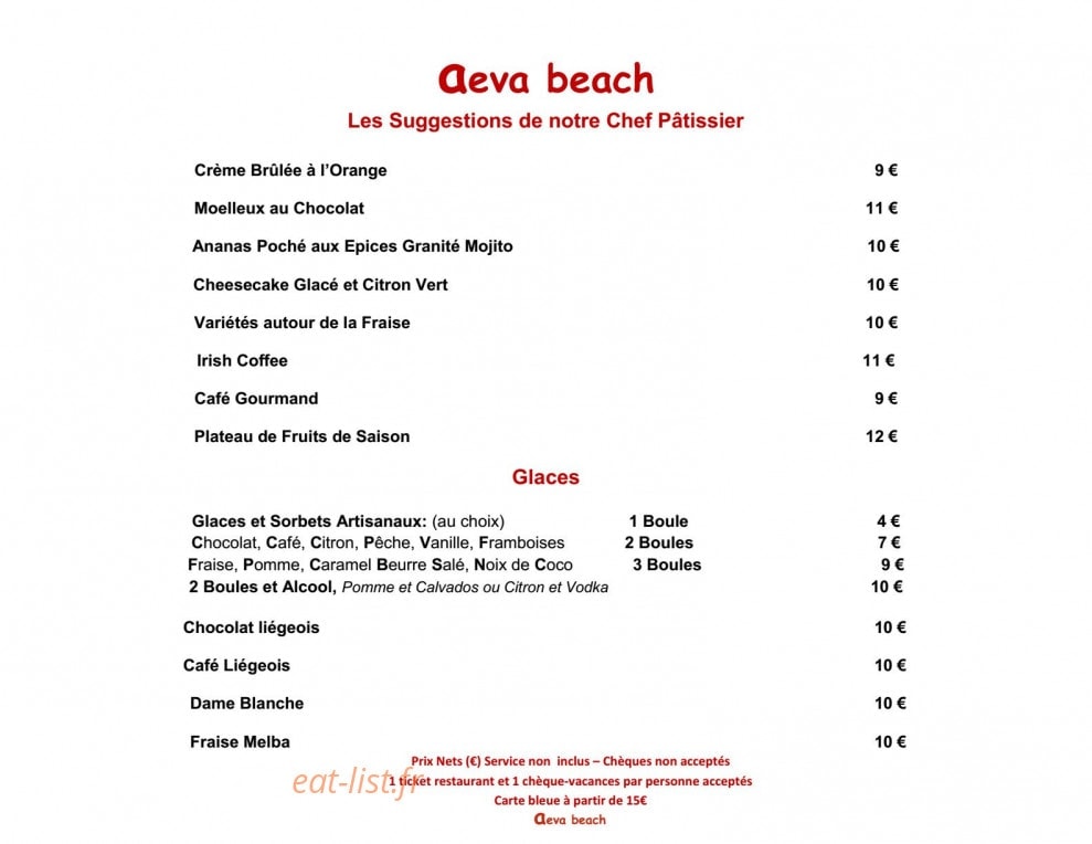 Aeva Beach — carte page 5