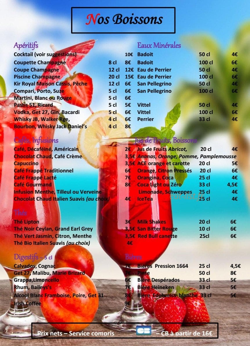 Aeva Beach — carte page 8