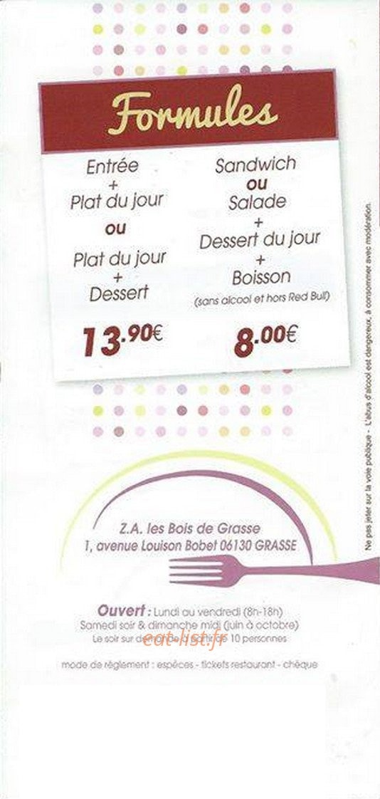 Autour d'un plat — carte page 4