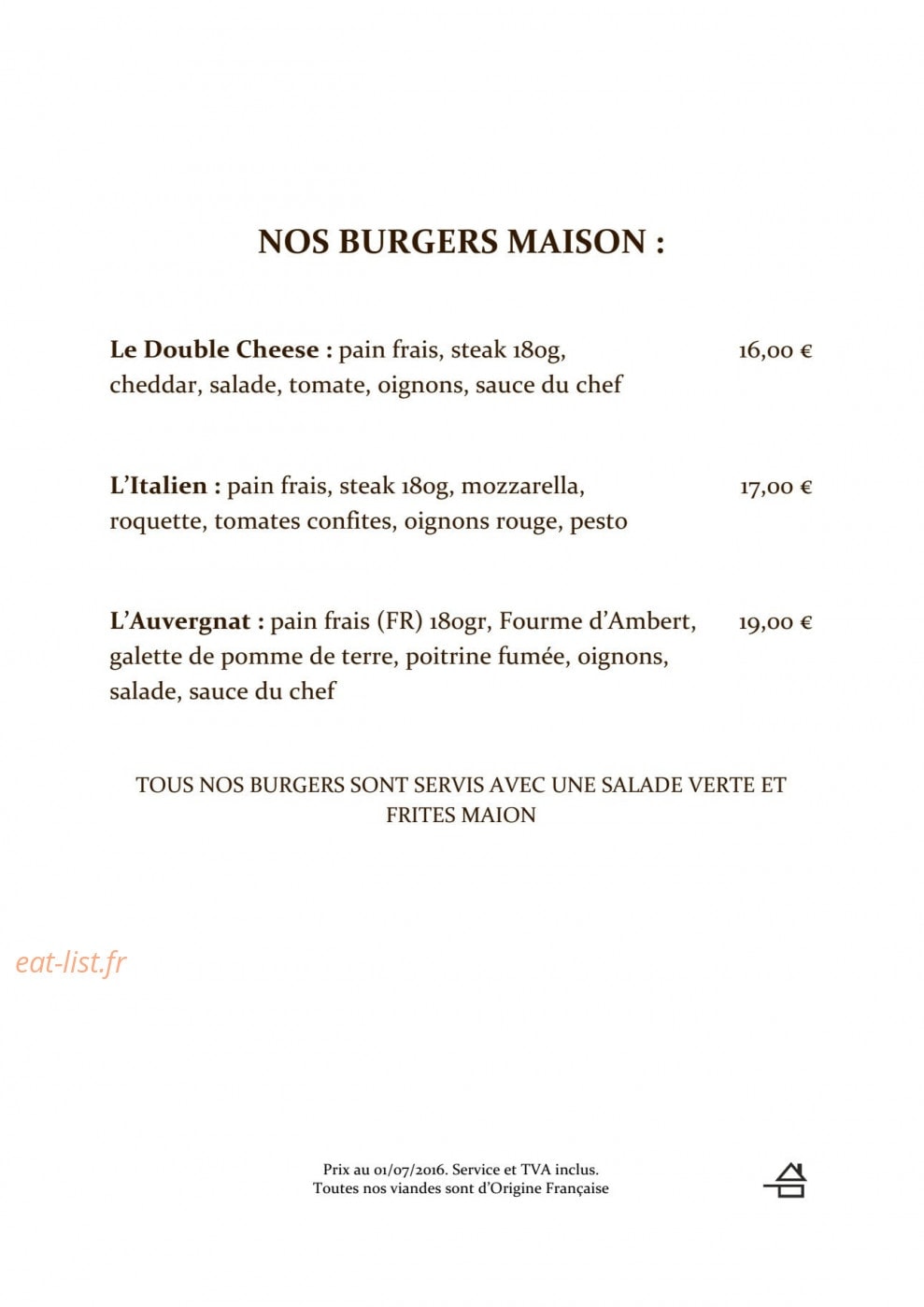 Aux Planches — carte page 4