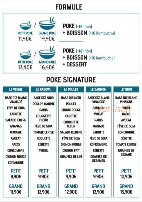 Ba Bowl — carte page 2