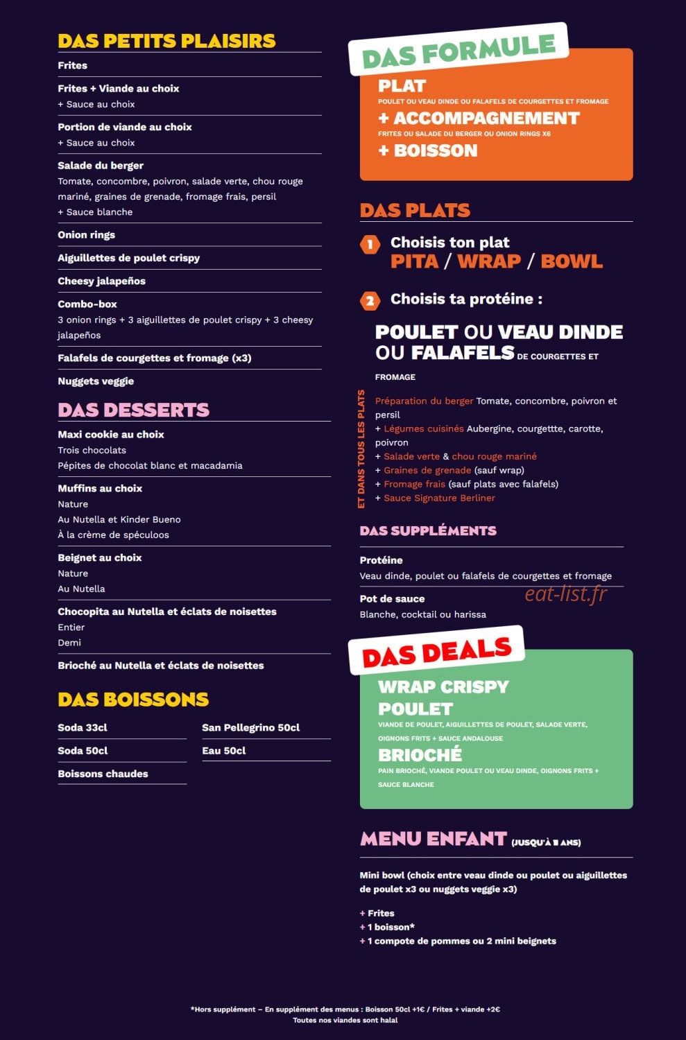 Berliner Das Original — carte page 1