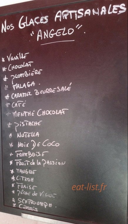 Brasserie Du Cours — carte page 1