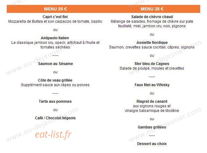 Café Pourquoi Pas — carte page 3