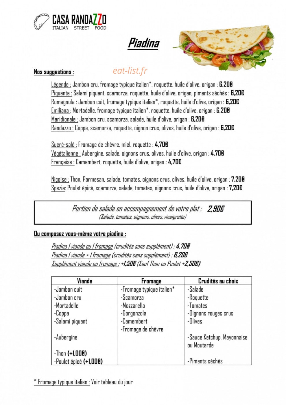 Casa Randazzo — carte page 1