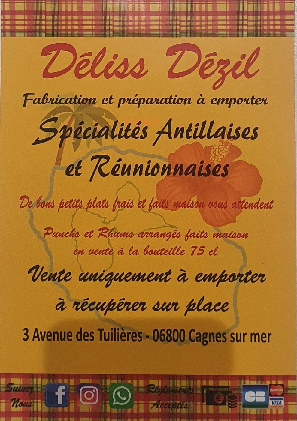 Déliss Dézil — carte page 1