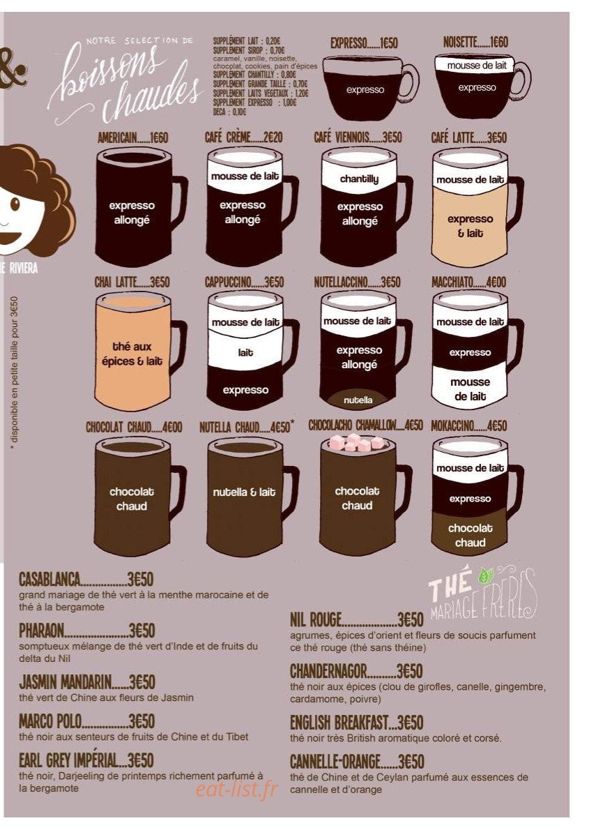 Emilie's — carte page 4