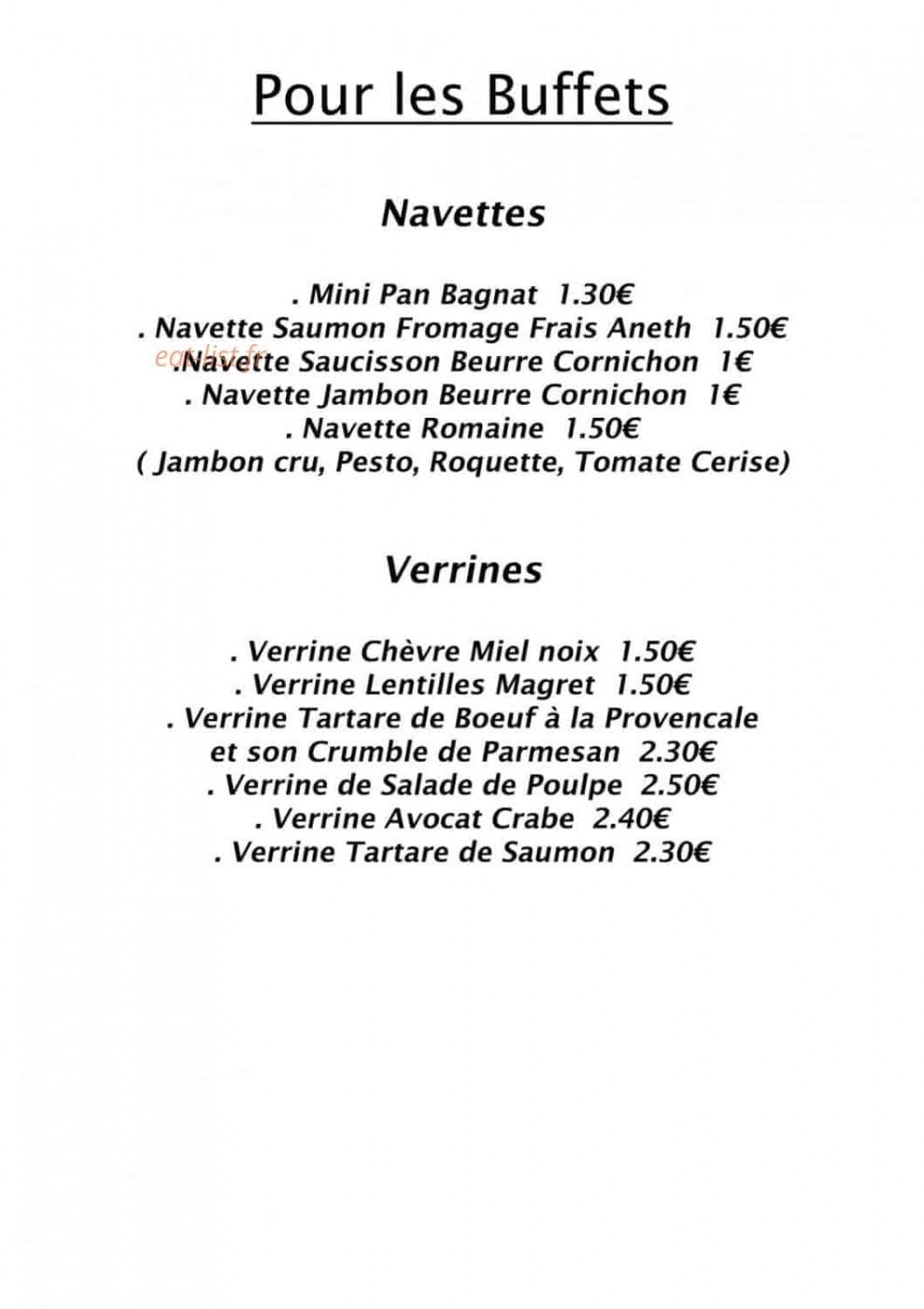 Garcia Paëlla — carte page 1