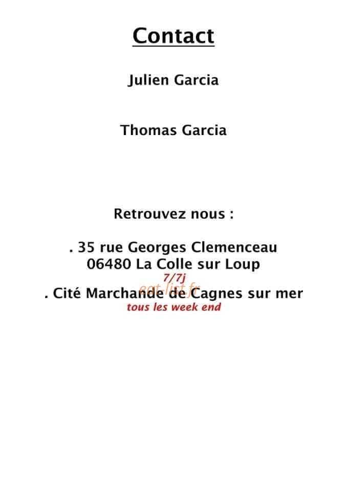 Garcia Paëlla — carte page 8