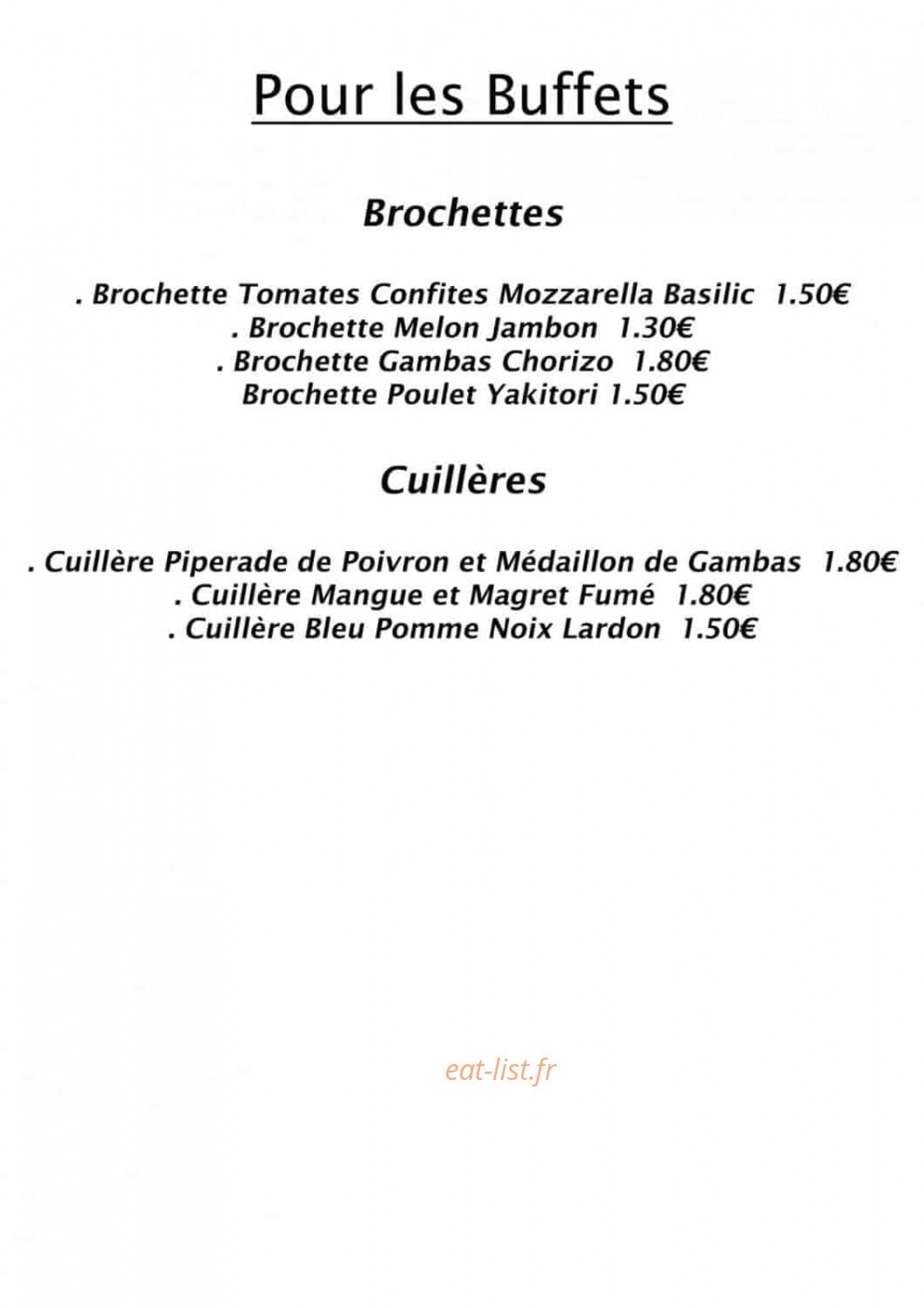 Garcia Paëlla — carte page 2