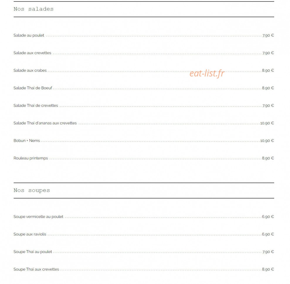 Jade D'asie — carte page 2
