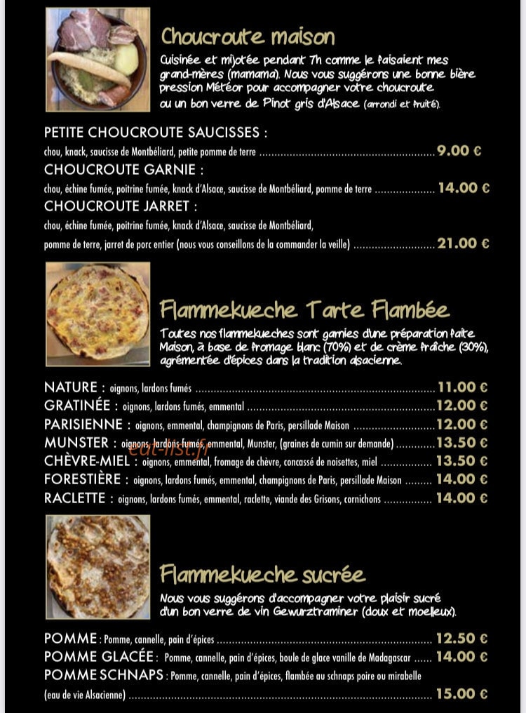 La Fabrique Noémie — carte page 2