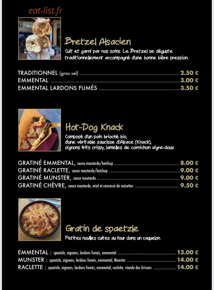 La Fabrique Noémie — carte page 1