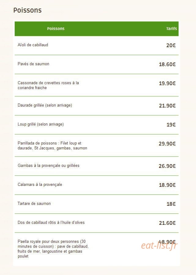 La Mamma — carte page 5