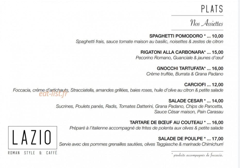 Lazio — carte page 2