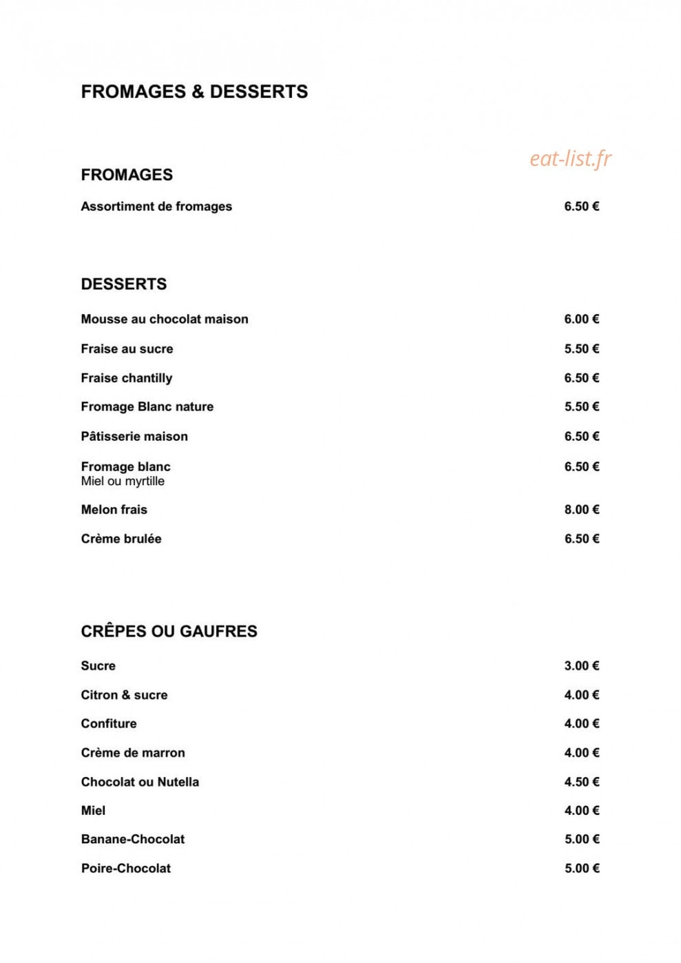 Le cigalon plage — carte page 6