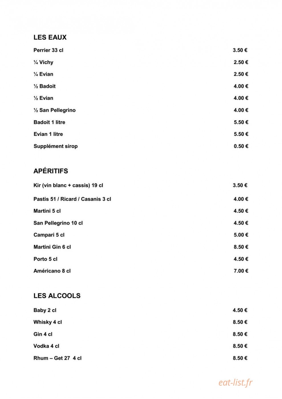 Le cigalon plage — carte page 12