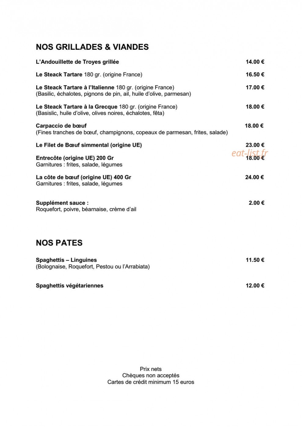Le cigalon plage — carte page 3