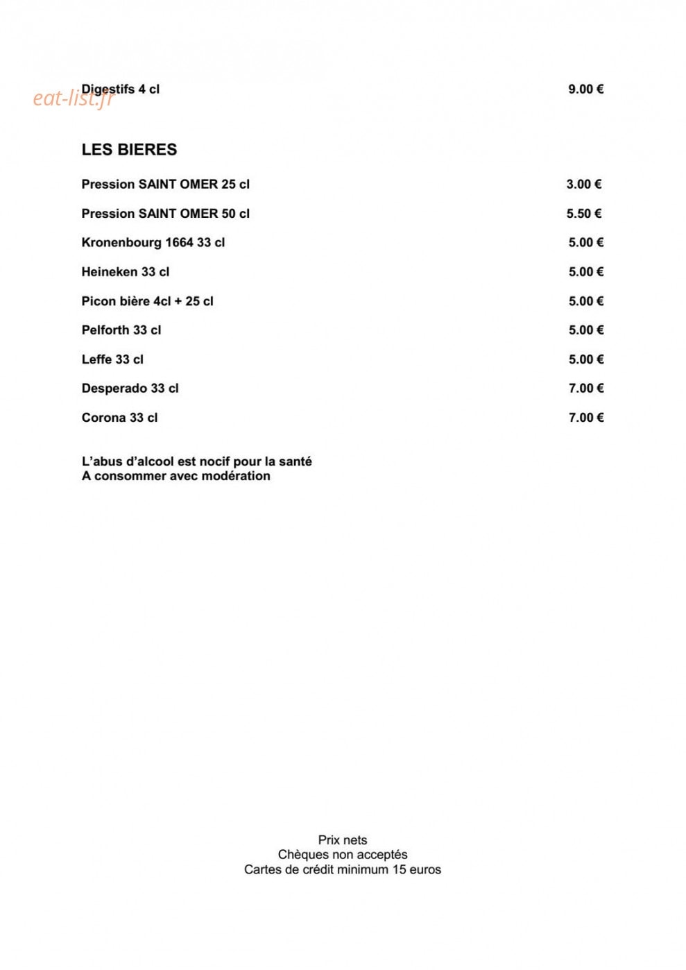 Le cigalon plage — carte page 13