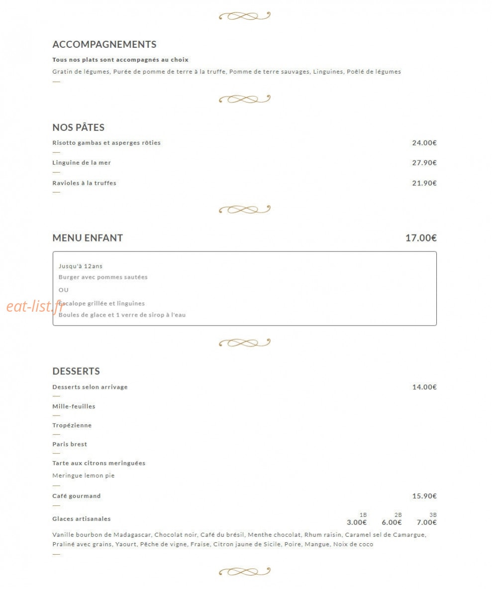 Le Jardin Gourmand — carte page 2