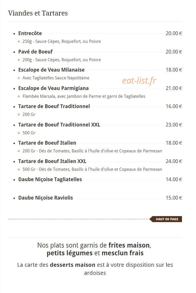 Le Maestro — carte page 2