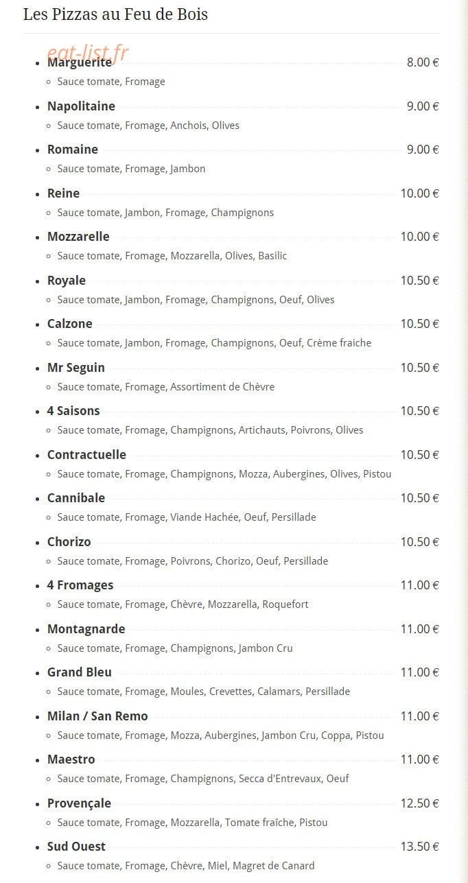 Le Maestro — carte page 3
