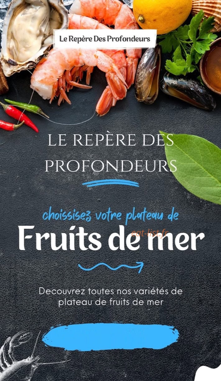 Carte et menu Le Repère Des Profondeurs Cagnes-sur-Mer