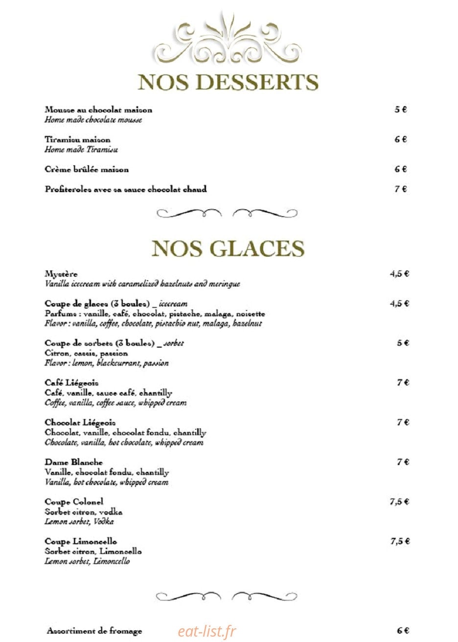 Pizza Pampa — carte page 5
