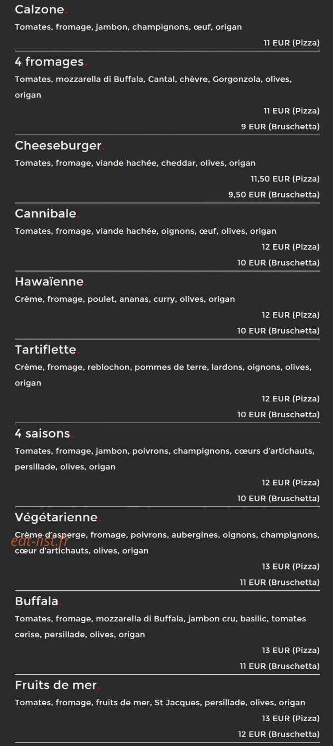 Pizzaroc — carte page 4