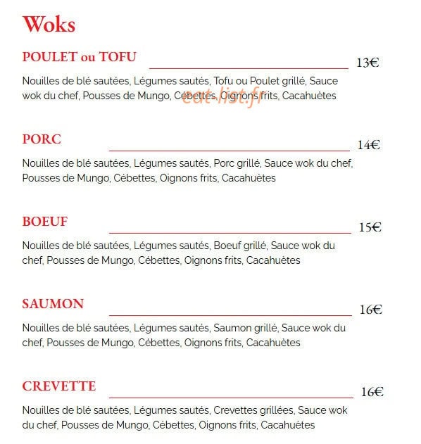 Ramen Tes Sushis — carte page 3
